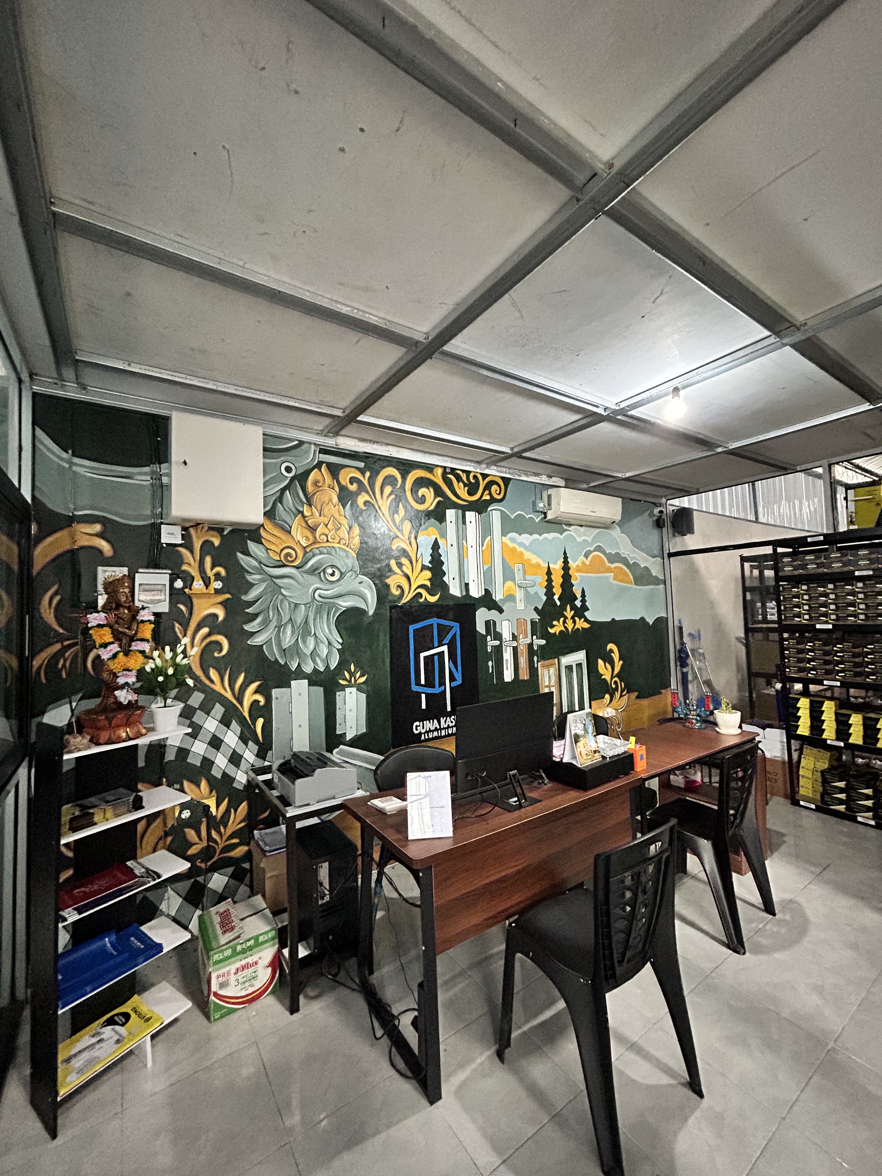 Proyek aluminium CV Guna Kasih Bali