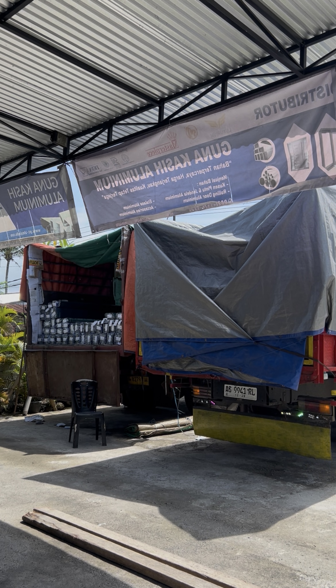 Proyek aluminium CV Guna Kasih Bali