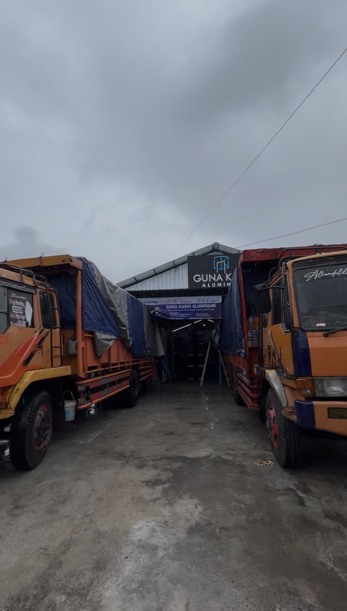 Proyek aluminium CV Guna Kasih Bali
