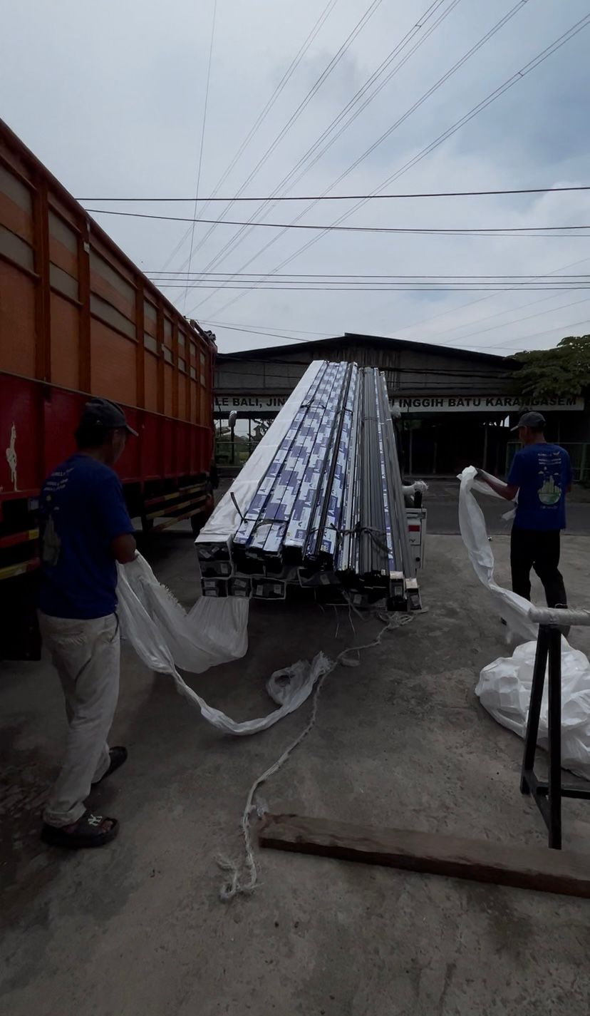 Proyek aluminium CV Guna Kasih Bali