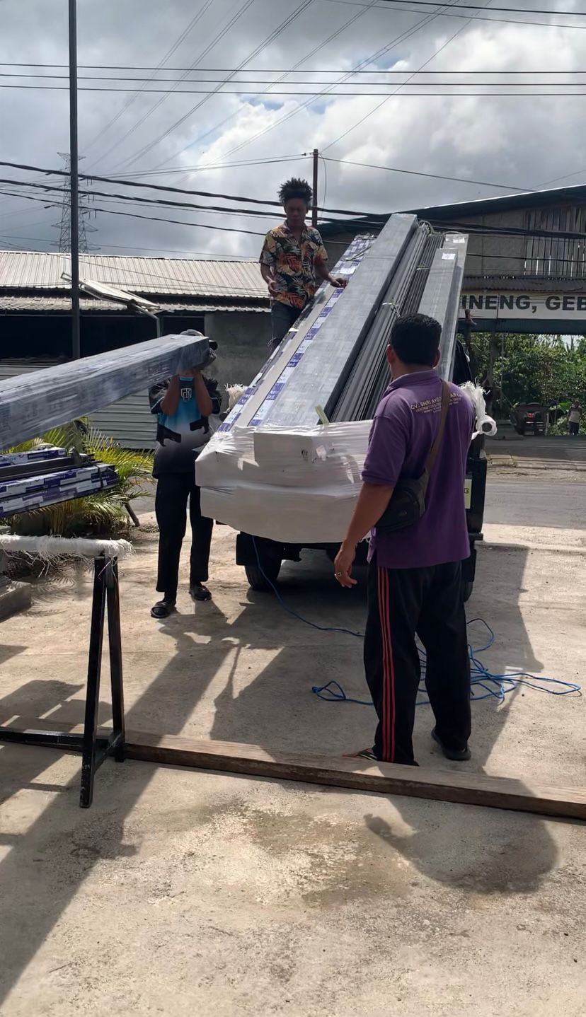 Proyek aluminium CV Guna Kasih Bali