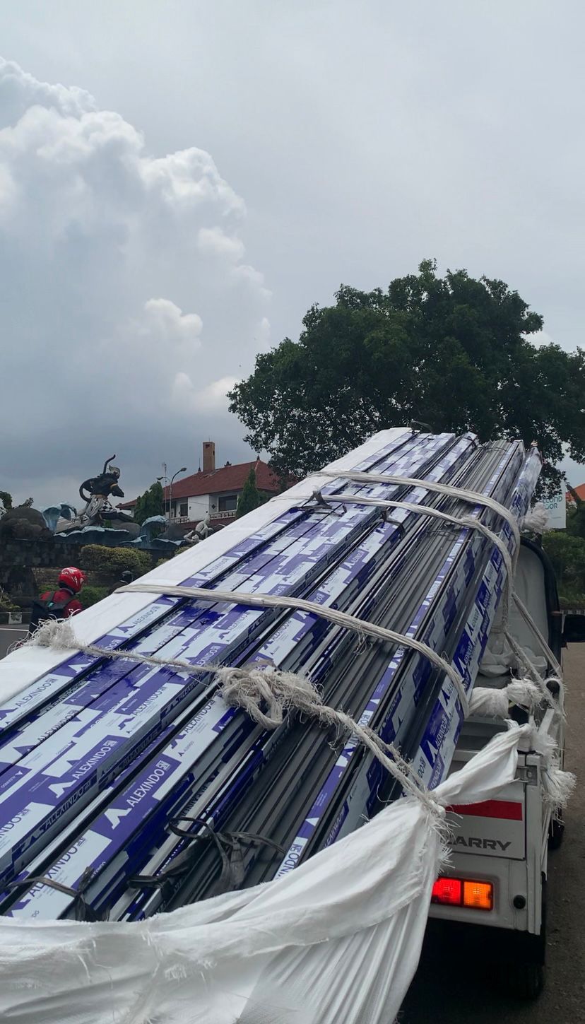 Proyek aluminium CV Guna Kasih Bali