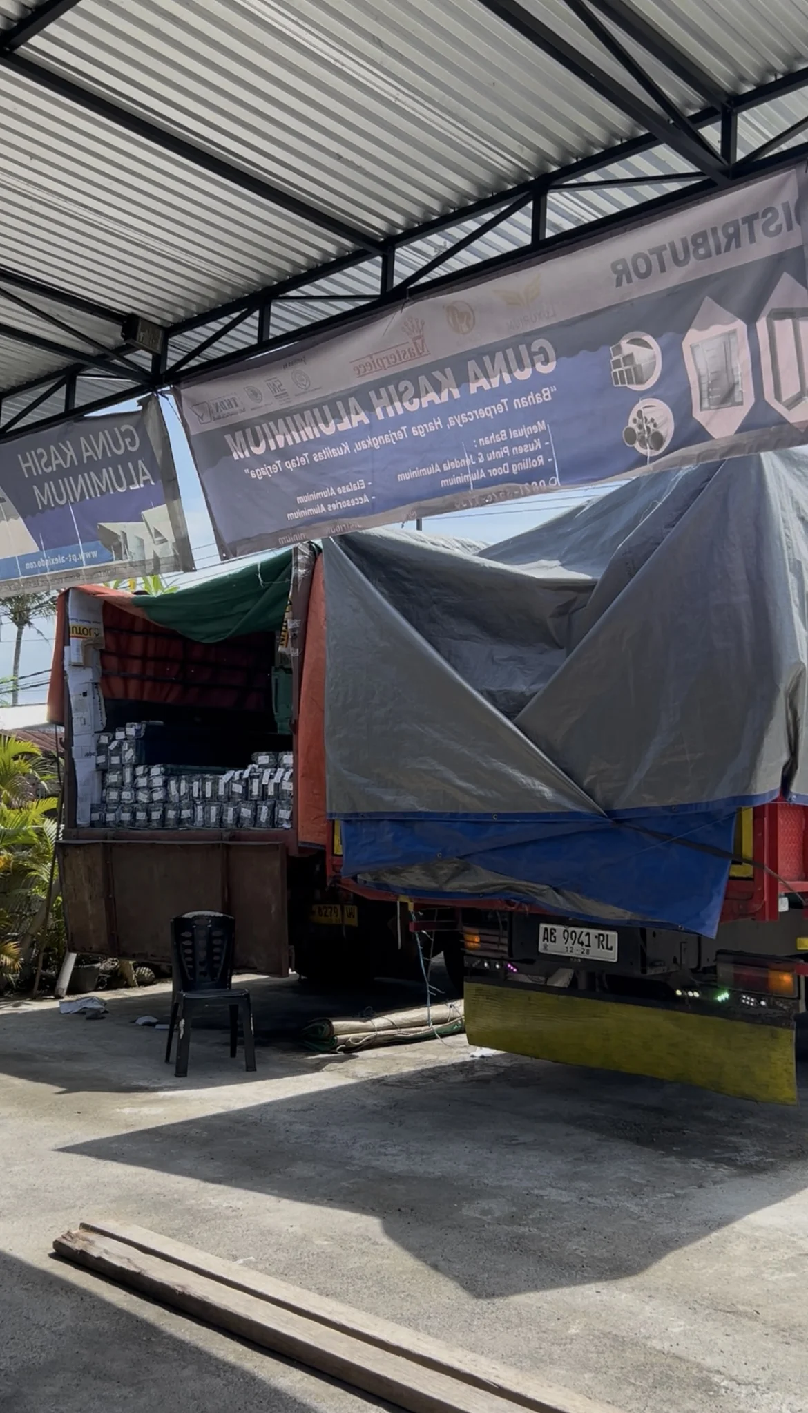 Proyek aluminium CV Guna Kasih Bali